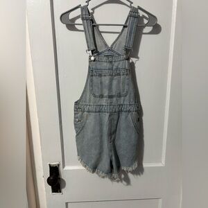 Wild Fable Light Blue Denim Overalls Woman’s Size XS
